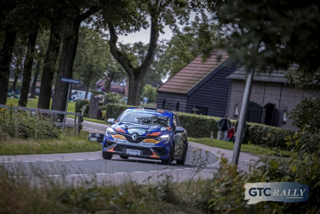 Kombinationen Egholm, Haulrik og Clio viste sig stærkt kørende i det hollandske NED GTC Rally.
(Foto: GTC Rally)